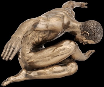 atlet skulptur
